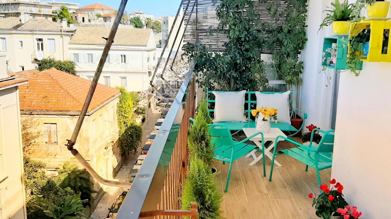 Aay- Best Corfu Town & Sea Apart 2Bedroom Renovated + Lift / Comfy&Design+Wifi Zewnętrze zdjęcie