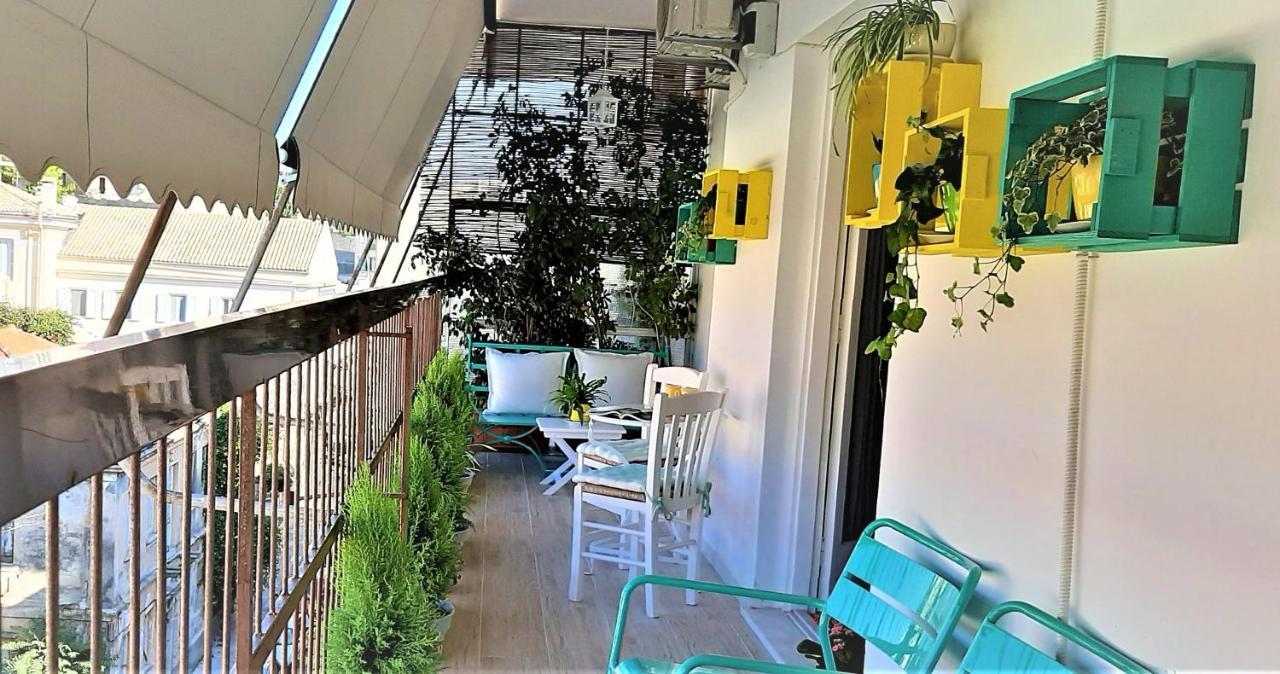 Aay- Best Corfu Town & Sea Apart 2Bedroom Renovated + Lift / Comfy&Design+Wifi Zewnętrze zdjęcie
