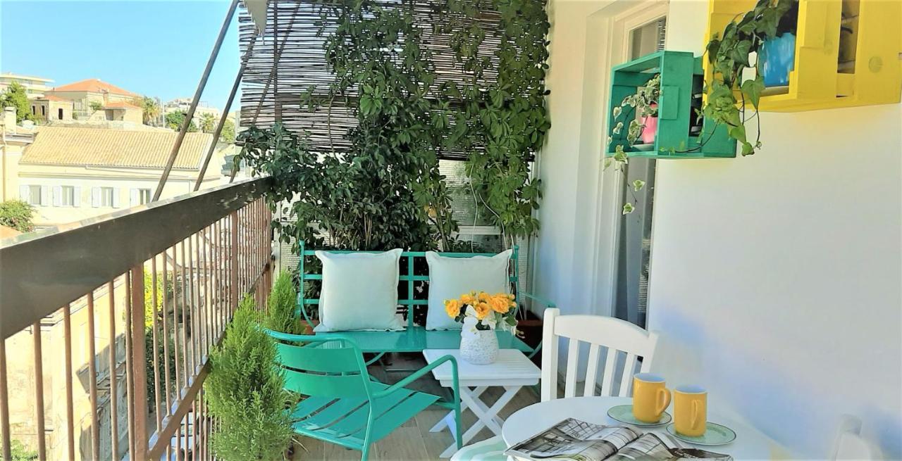 Aay- Best Corfu Town & Sea Apart 2Bedroom Renovated + Lift / Comfy&Design+Wifi Zewnętrze zdjęcie